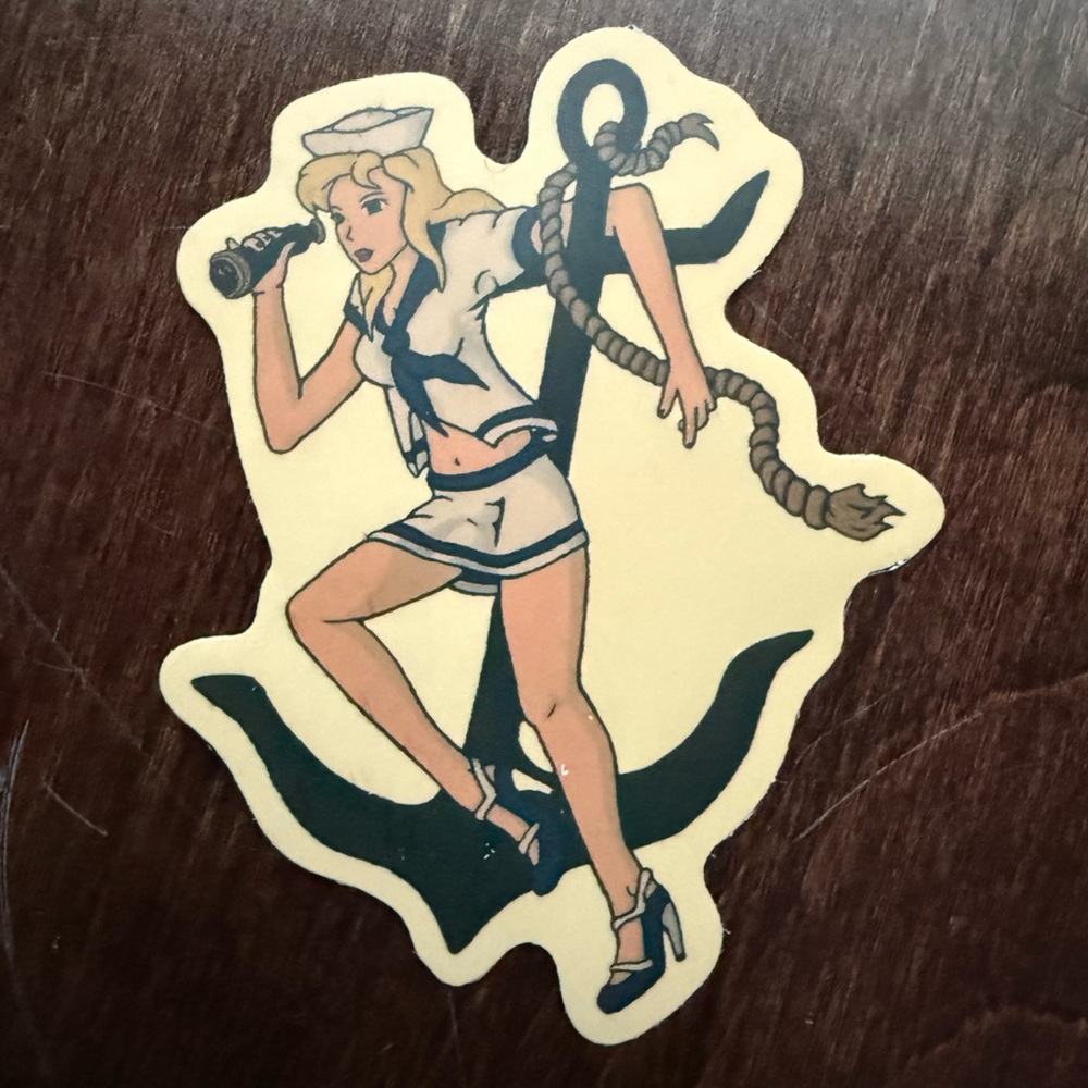 🎀10 for $10🎀 New Vinyl Sticker Pin Up Girl Tattoo Sailor Flapper Mermaid…